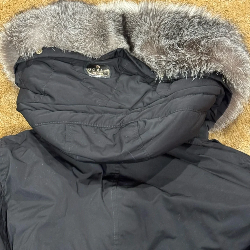 GORSKI Apres Ski Montreal Parka Coat Fur Trim Hood  Goose Down Detachable Vest - Picture 15 of 16